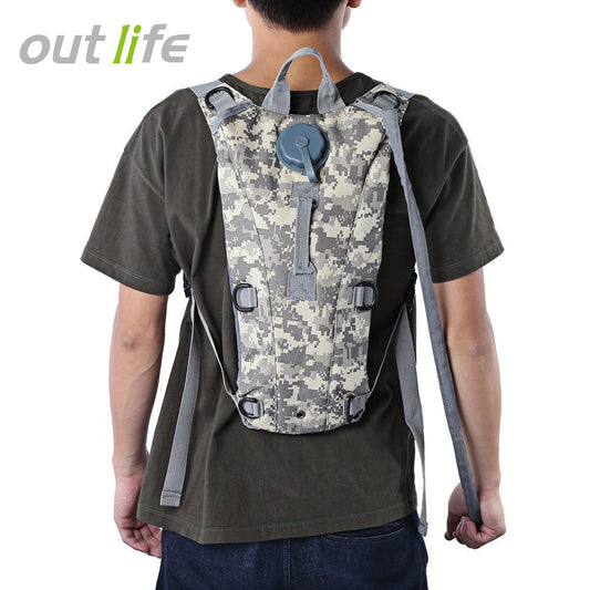 3L Hydration Backpack with Water Bladder – MOLLE Outdoor Pack