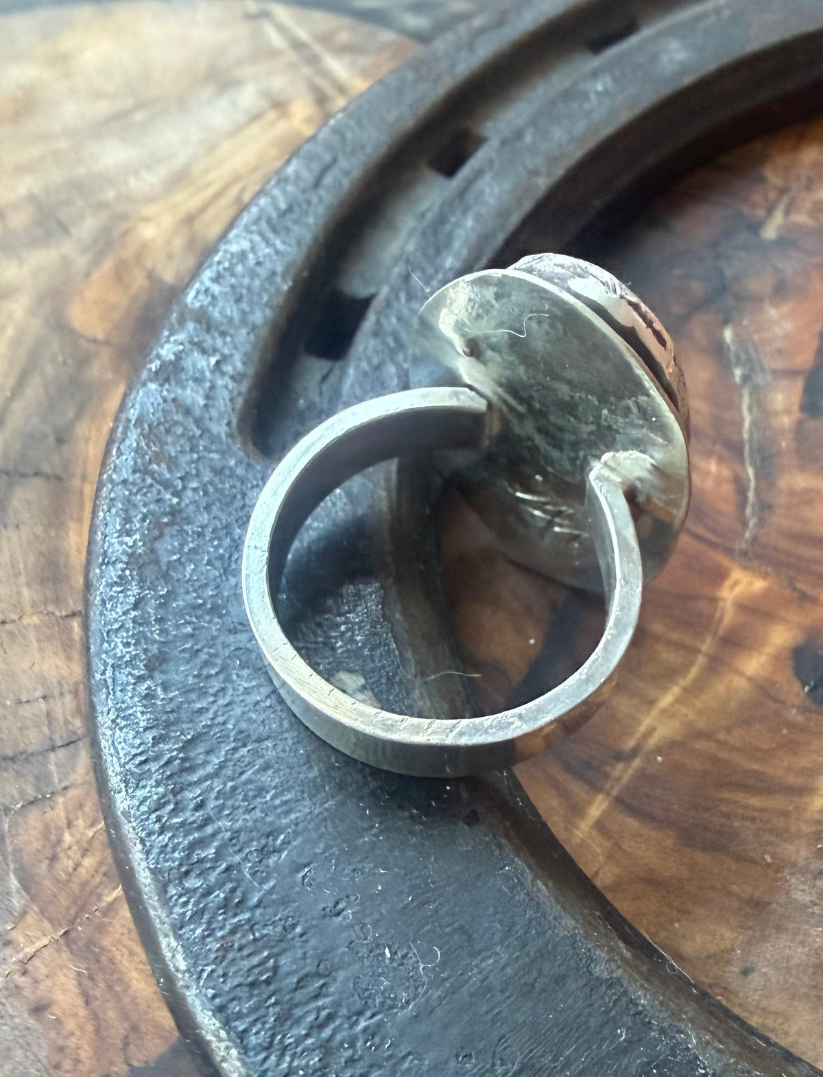 Dorothy Series | Whitewater Turquoise & Pyrite Ring