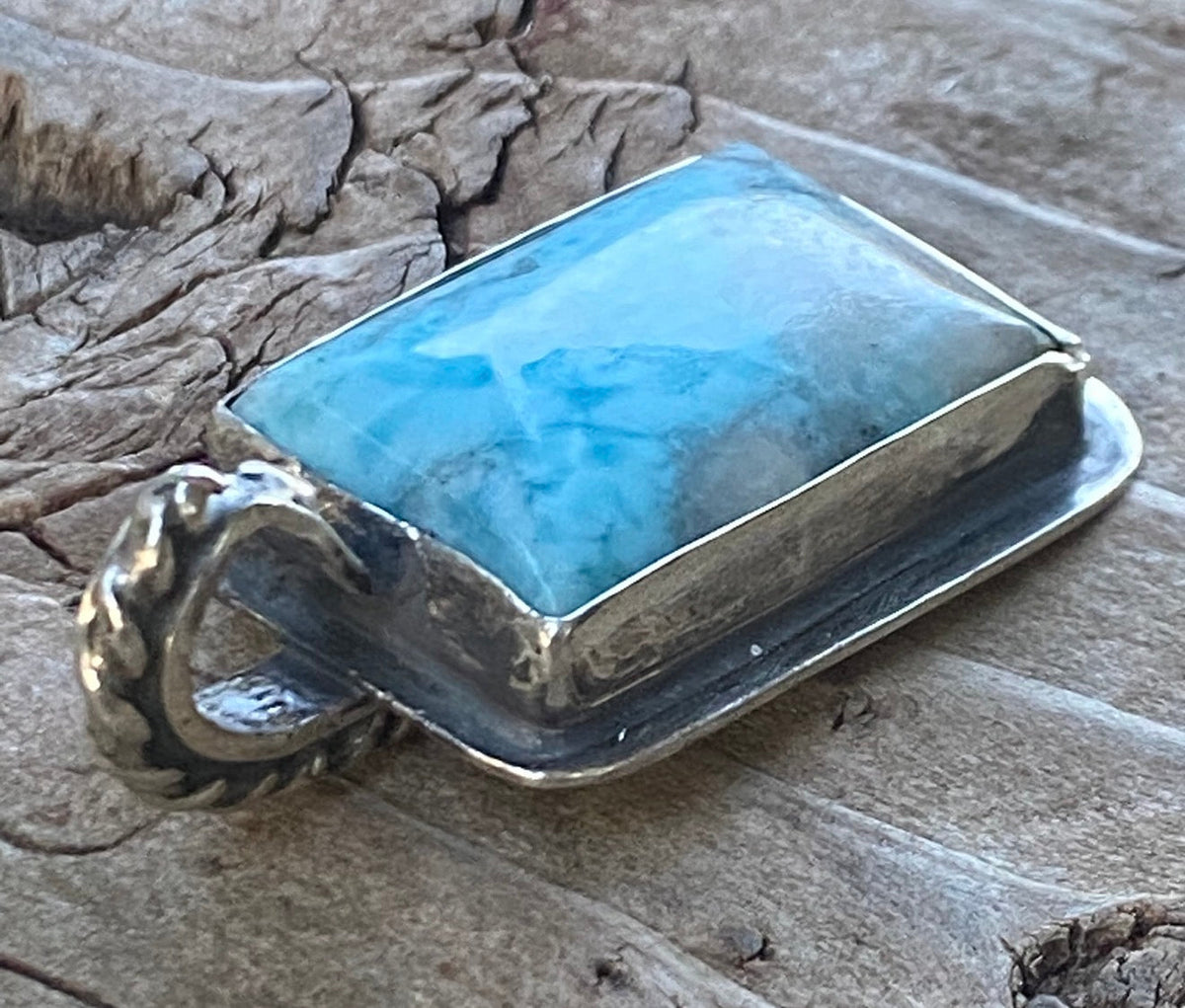 Larimar Necklace, Pendant & Ring Collection by Bootleg Silver Co – view 8