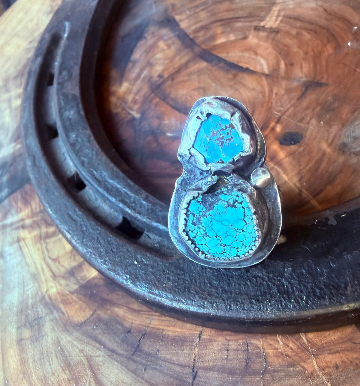 Dorothy Series | Golden Hills Lavender Turquoise & American Turquoise Ring