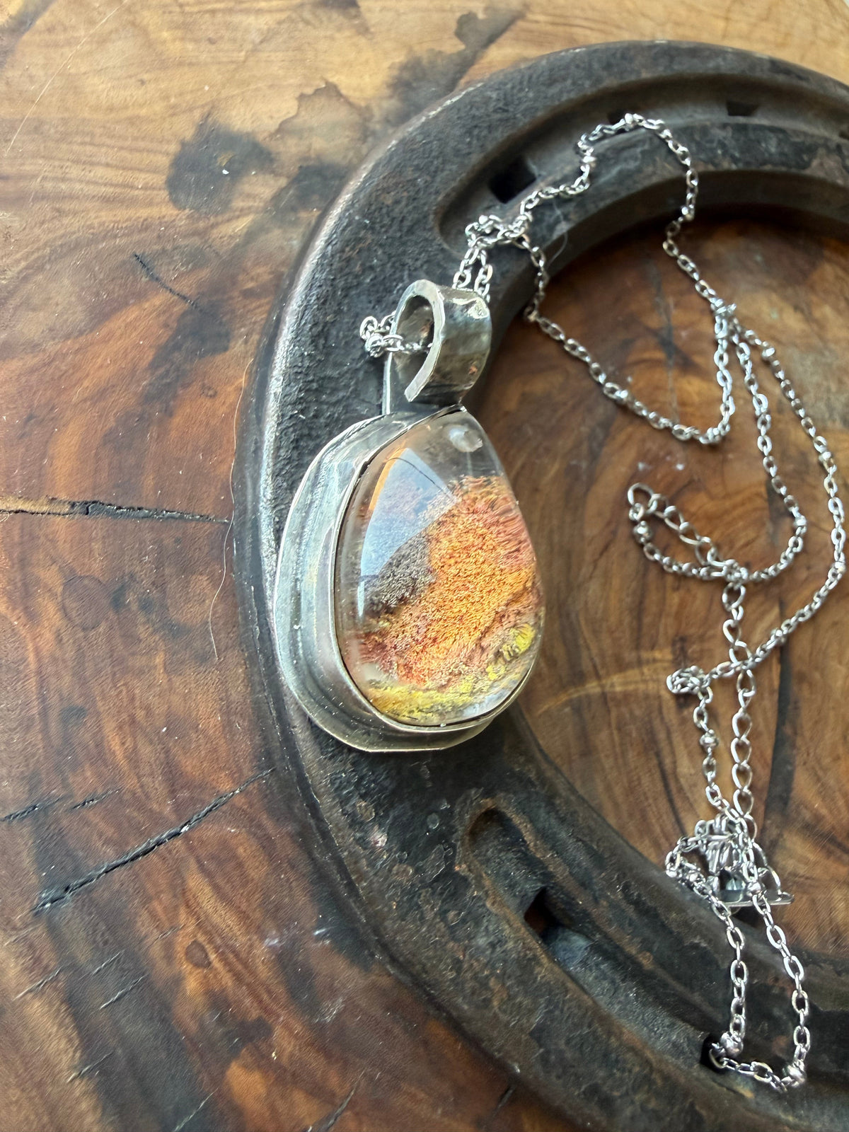 Garden Quartz Pendant by Bootleg Silver Co – view 6