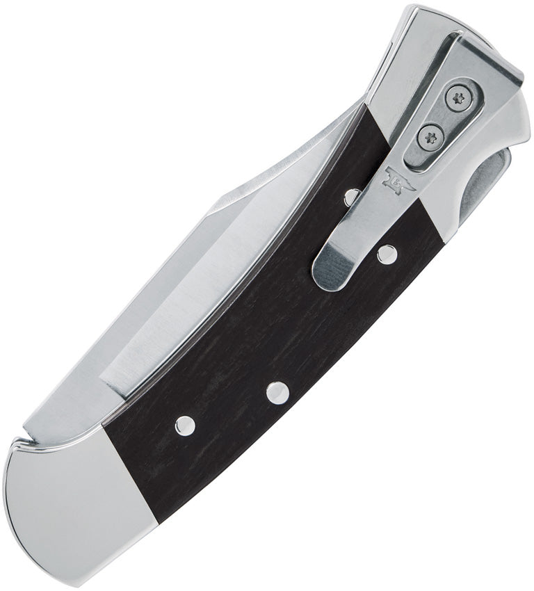 Buck 112 Slim Heritage Elite closed with pocket clip