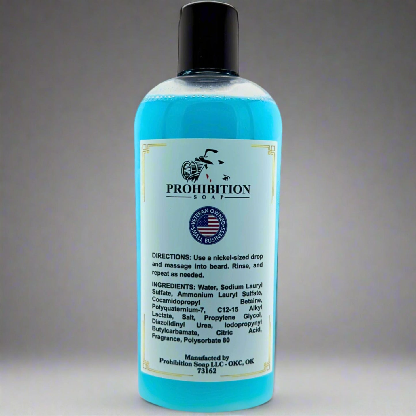 Prohibition Soap's - Barbershop Beard Wash