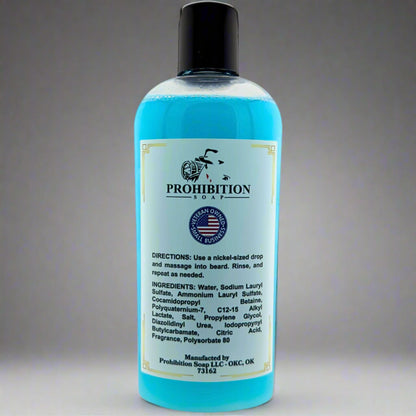 Prohibition Soap's - Barbershop Beard Wash