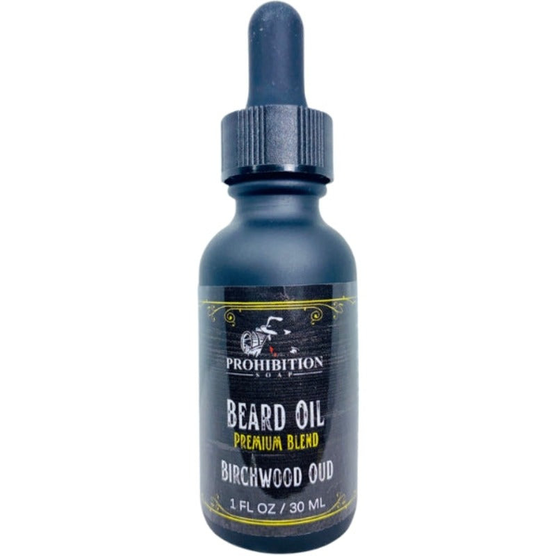 Prohibition Soap's - Birchwood Oud Beard Oil
