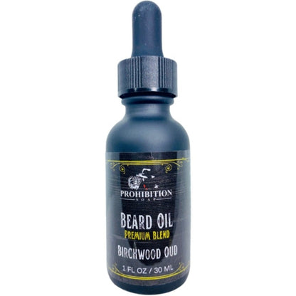 Prohibition Soap's - Birchwood Oud Beard Oil