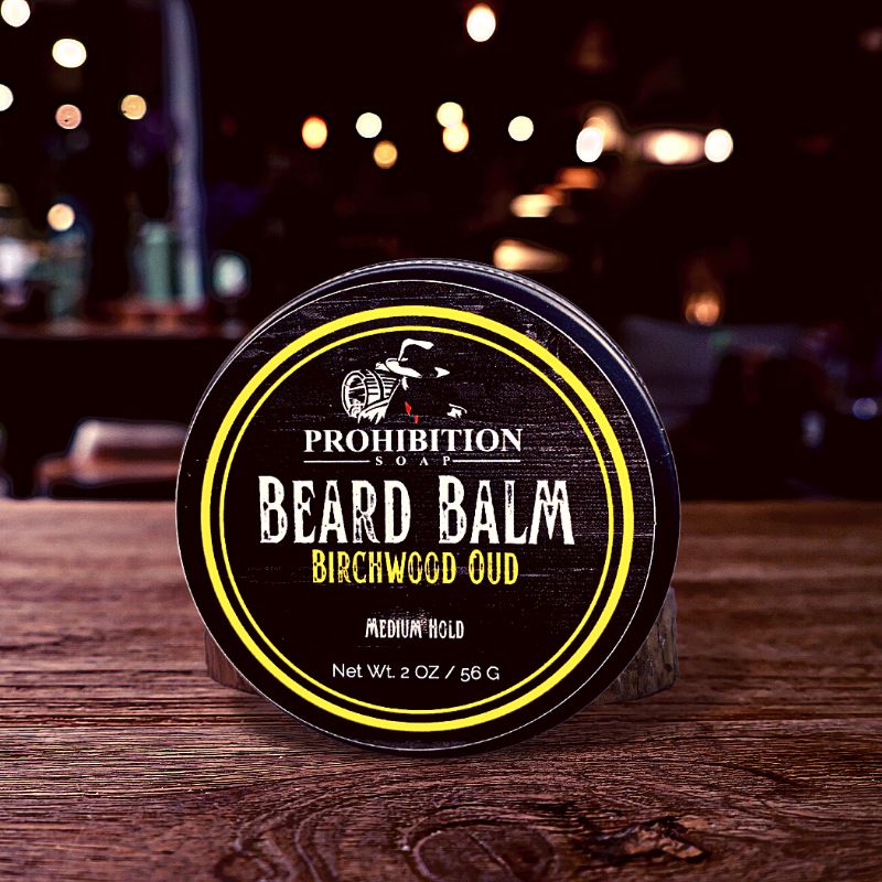 Prohibition Soap's - Birchwood Oud Beard Balm