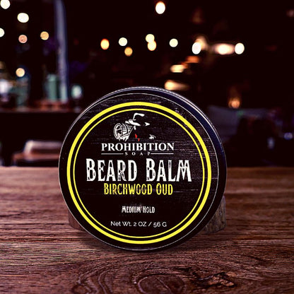 Prohibition Soap's - Birchwood Oud Beard Balm