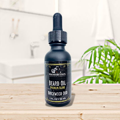 Prohibition Soap's - Birchwood Oud Beard Oil