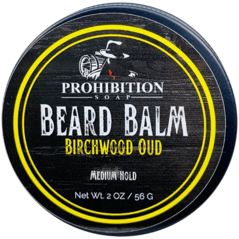 Prohibition Soap's - Birchwood Oud Beard Balm