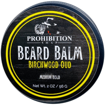 Prohibition Soap's - Birchwood Oud Beard Balm