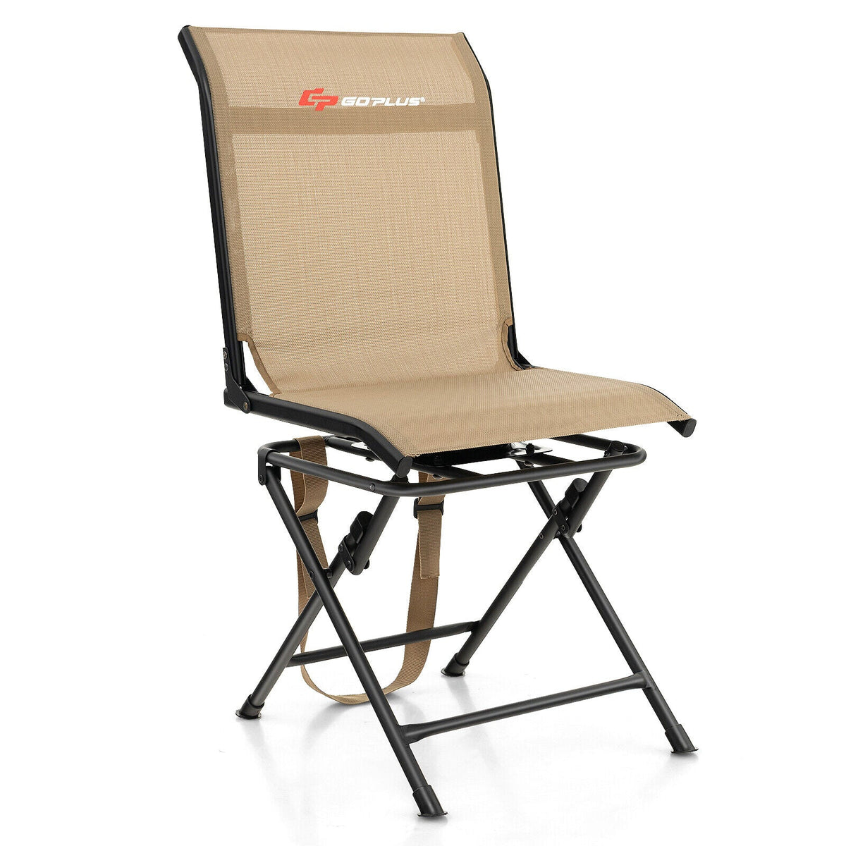360° Swivel Hunting Chair – Foldable All-Terrain Mesh Seat