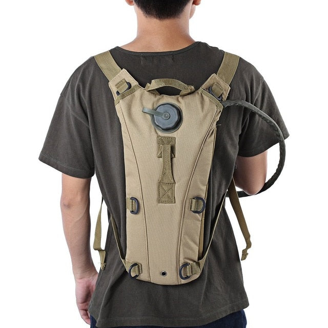 3L Hydration Backpack with Water Bladder – MOLLE Outdoor Pack