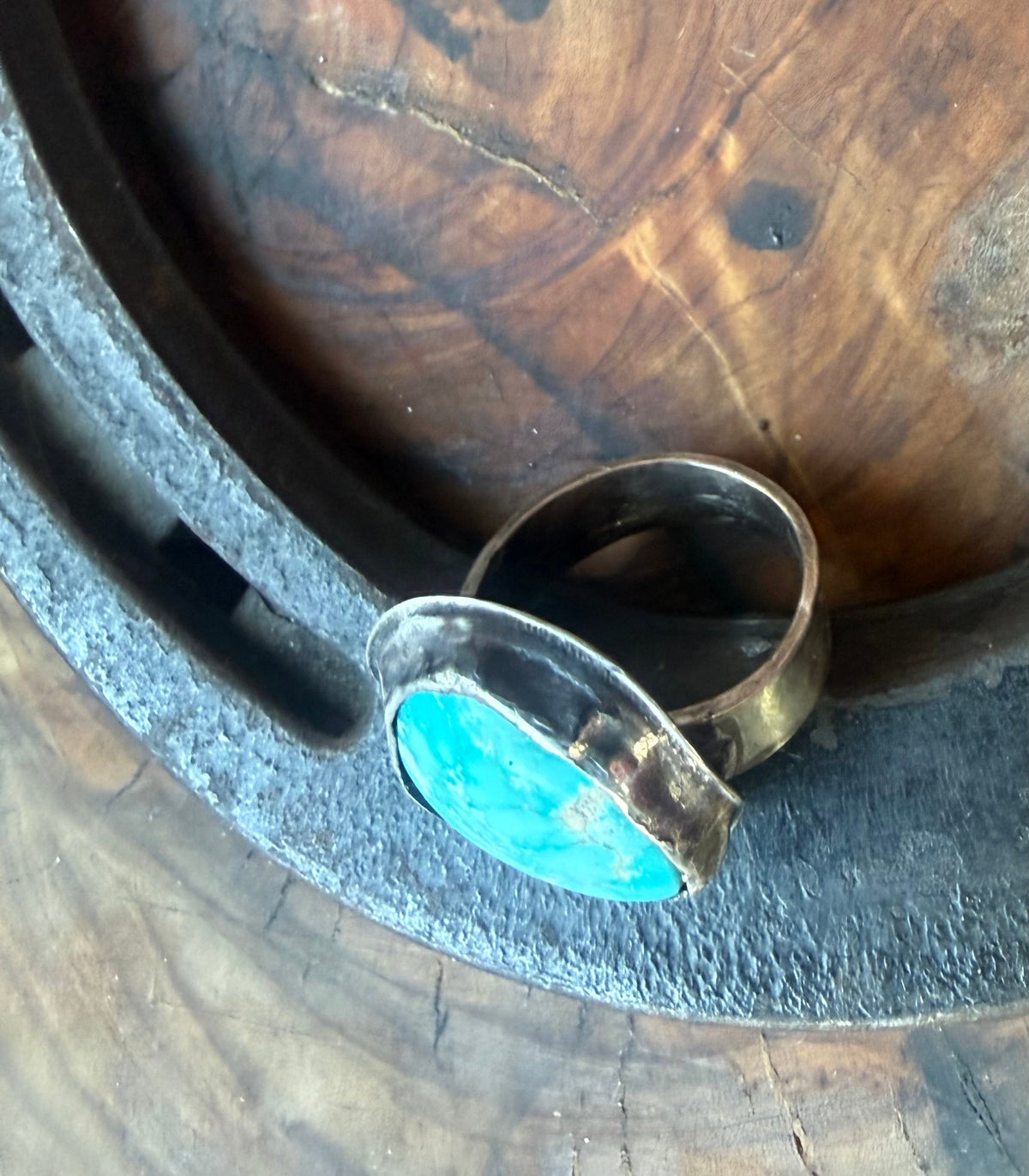 Dorothy Series | Fox Turquoise Ring