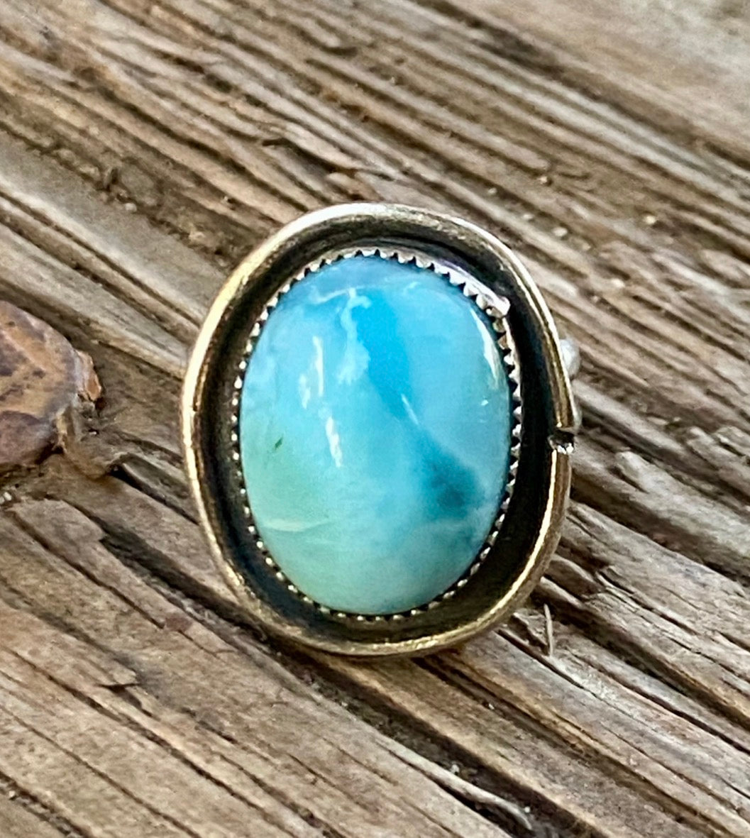 Larimar Necklace, Pendant & Ring Collection by Bootleg Silver Co – view 9