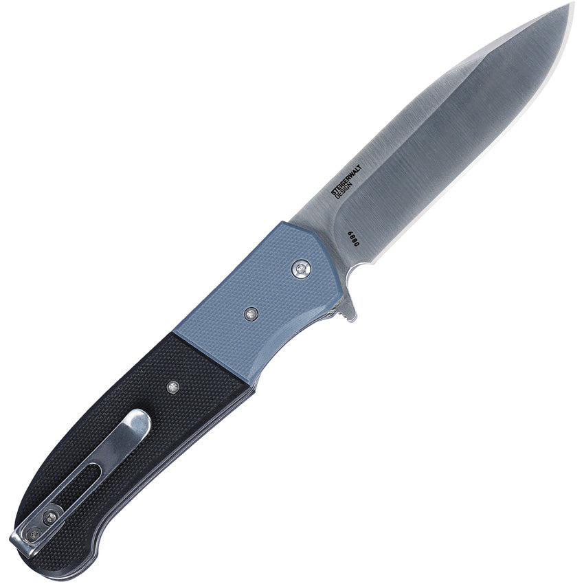 CRKT Ignitor assisted linerlock knife with black and blue G10 handle – photo 5 of 5