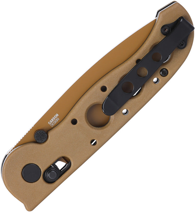 CRKT M16-02XD desert tan crossbar lock folding knife with D2 tanto blade – photo 2 of 7