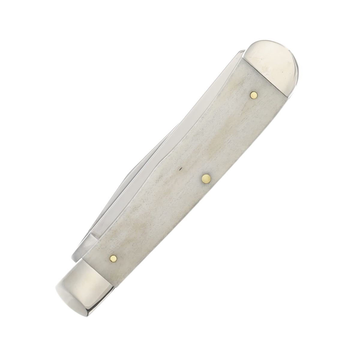 Case US Navy trapper pocket knife with natural smooth bone handle – photo 4 of 5