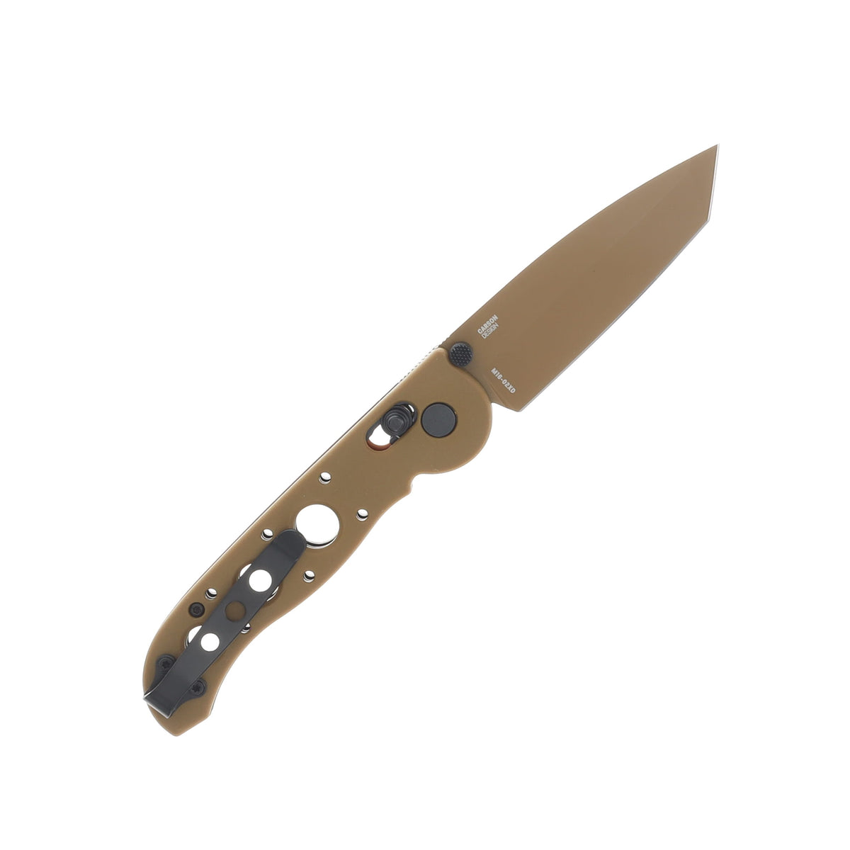 CRKT M16-02XD desert tan crossbar lock folding knife with D2 tanto blade – photo 5 of 7