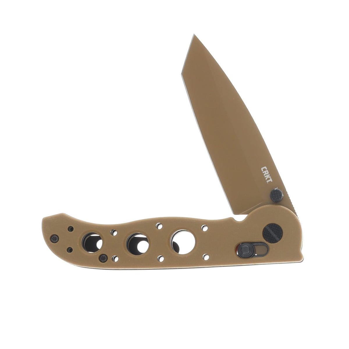 CRKT M16-02XD desert tan crossbar lock folding knife with D2 tanto blade – photo 6 of 7