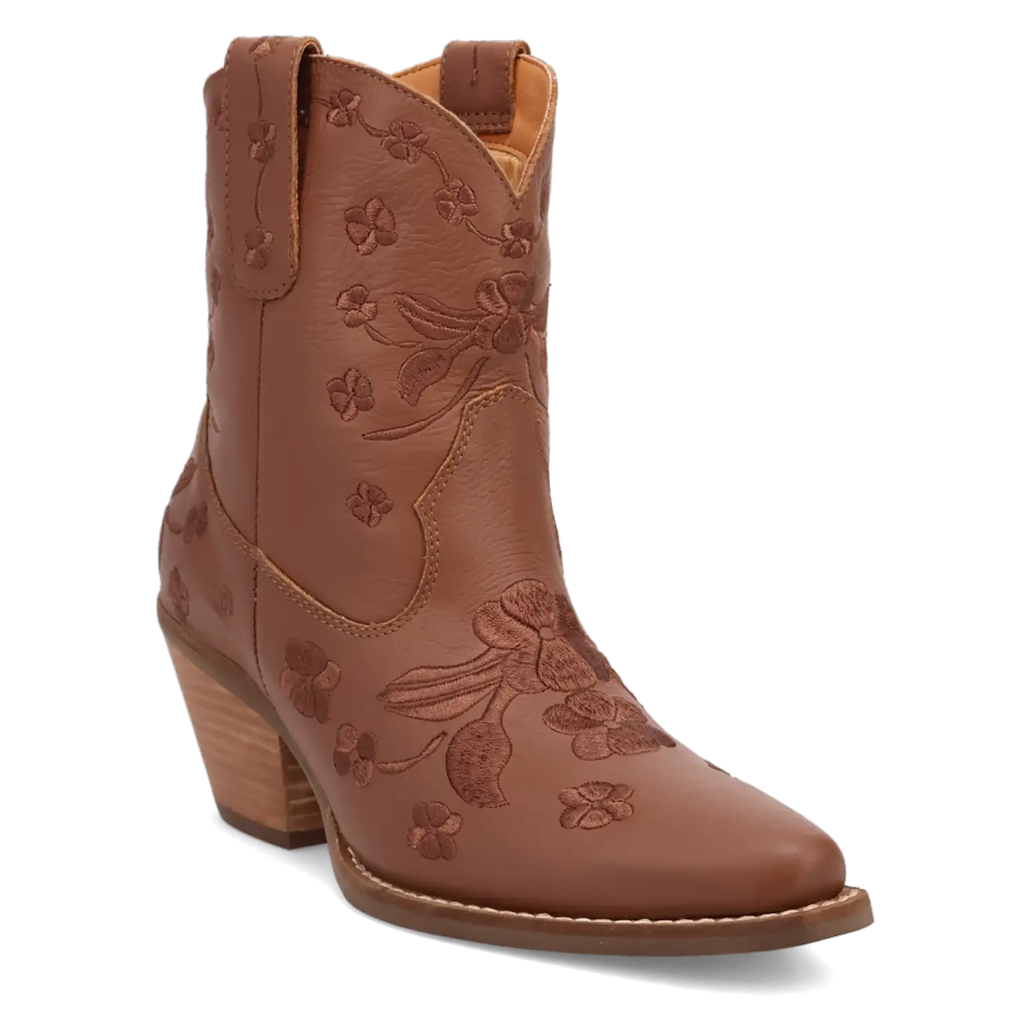 Dingo Sweetheart - Women's Leather Ankle Cowgirl Boots - 6 Color Options