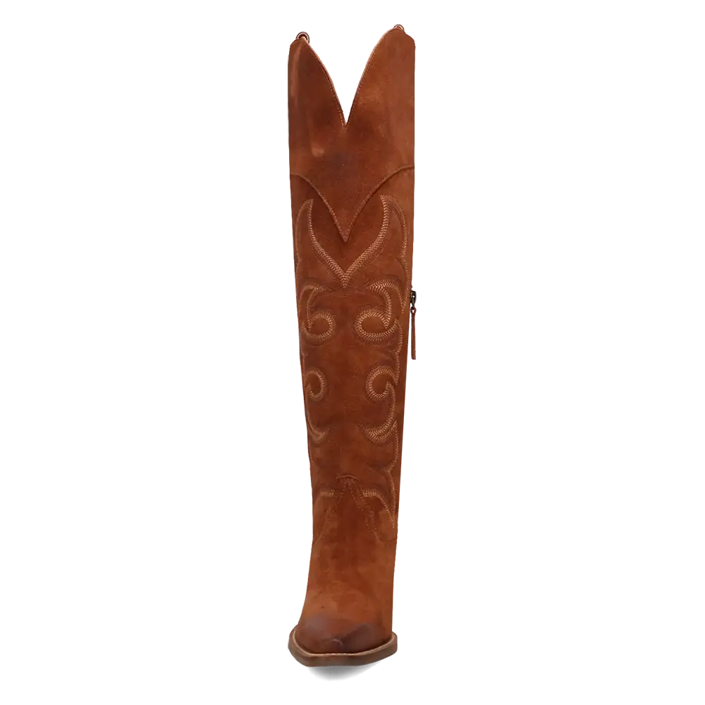 Dingo Primadonna - Women's Suede Leather Cowgirl Boots - 5 Color Options