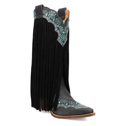Dingo Tequila Sunrise - Women's Suede Leather Cowgirl Boots - 4 Color Options