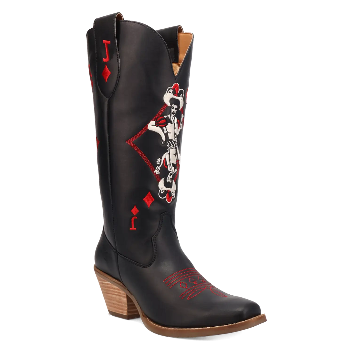 Dingo Jack of Diamonds - Women's Leather Cowgirl Boots - 2 Color Options