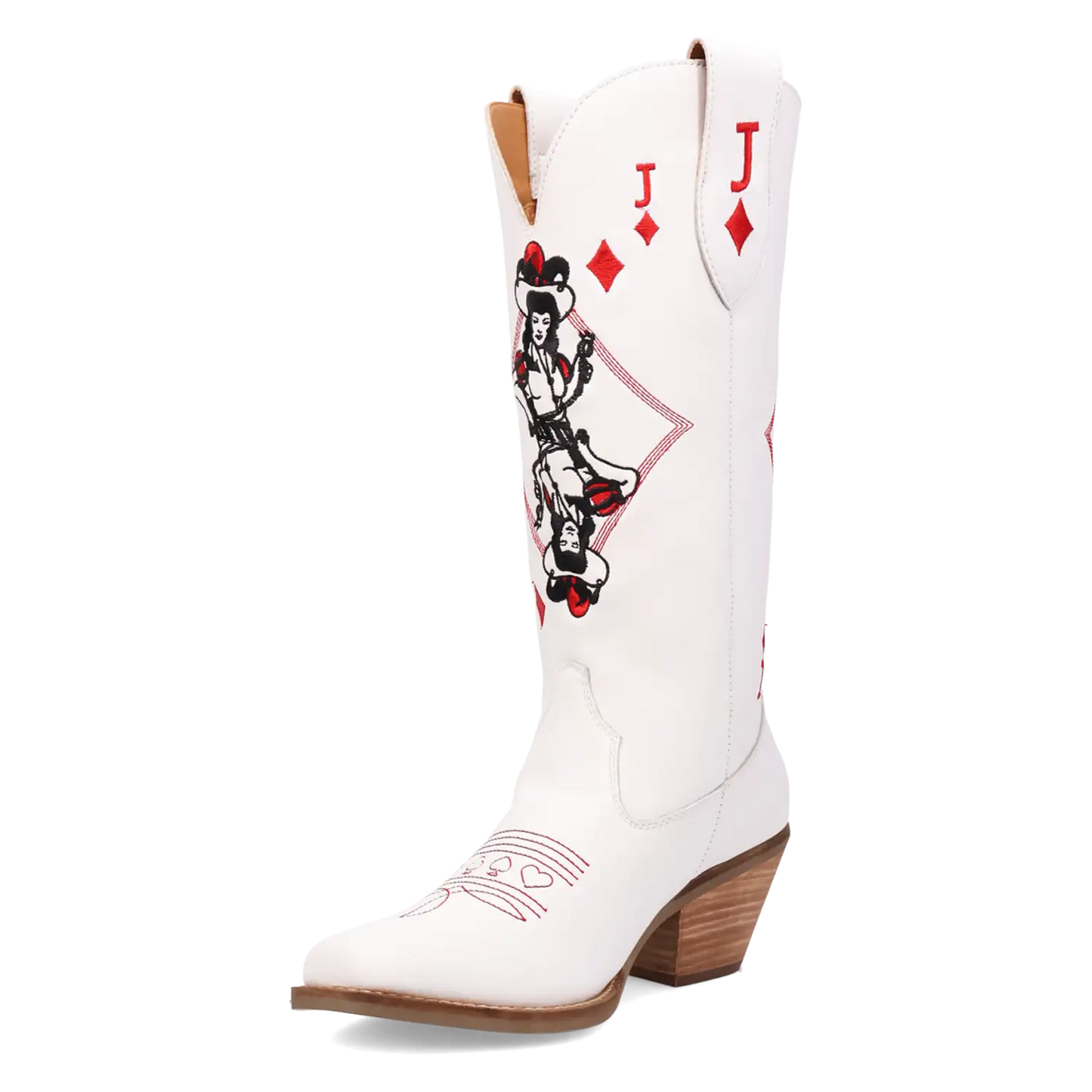 Dingo Jack of Diamonds - Women's Leather Cowgirl Boots - 2 Color Options