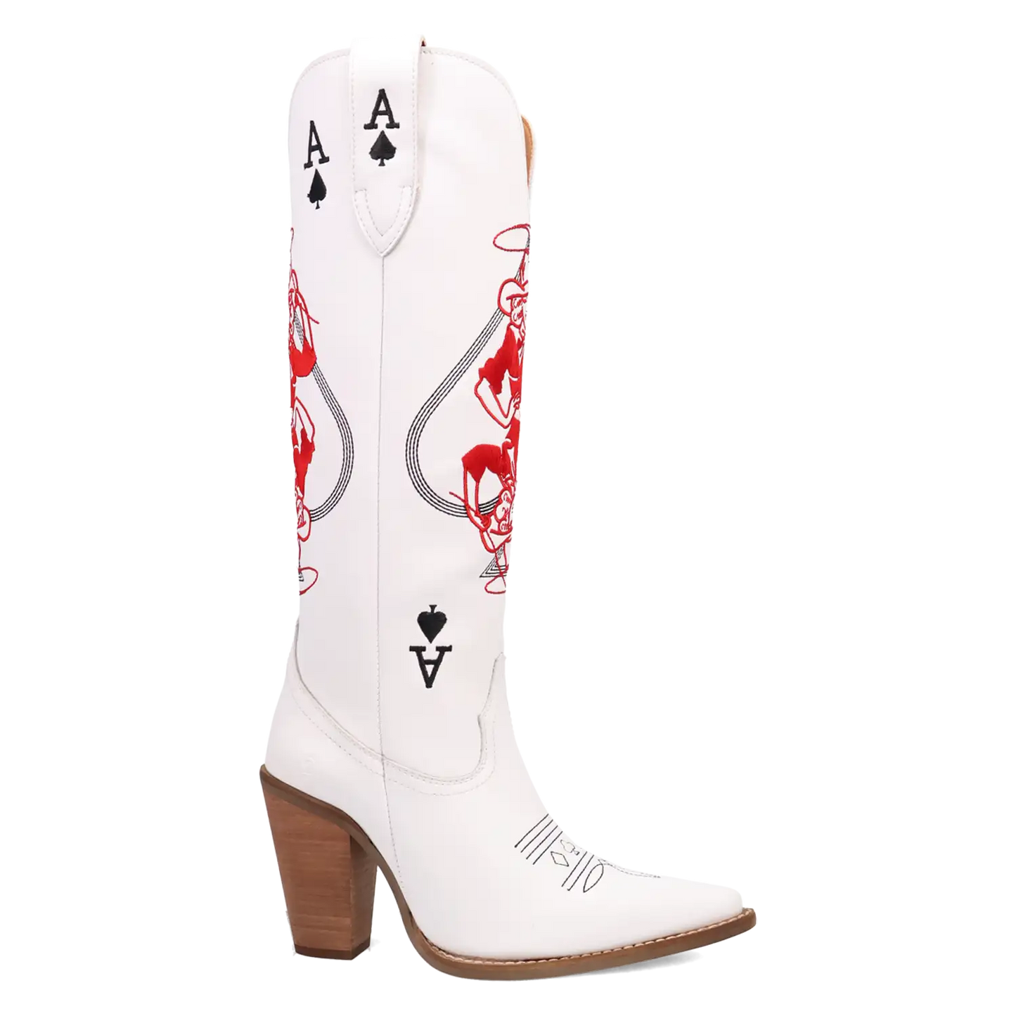 Dingo Ace of Spades - Women's Leather Cowgirl Boots - 2 Color Options