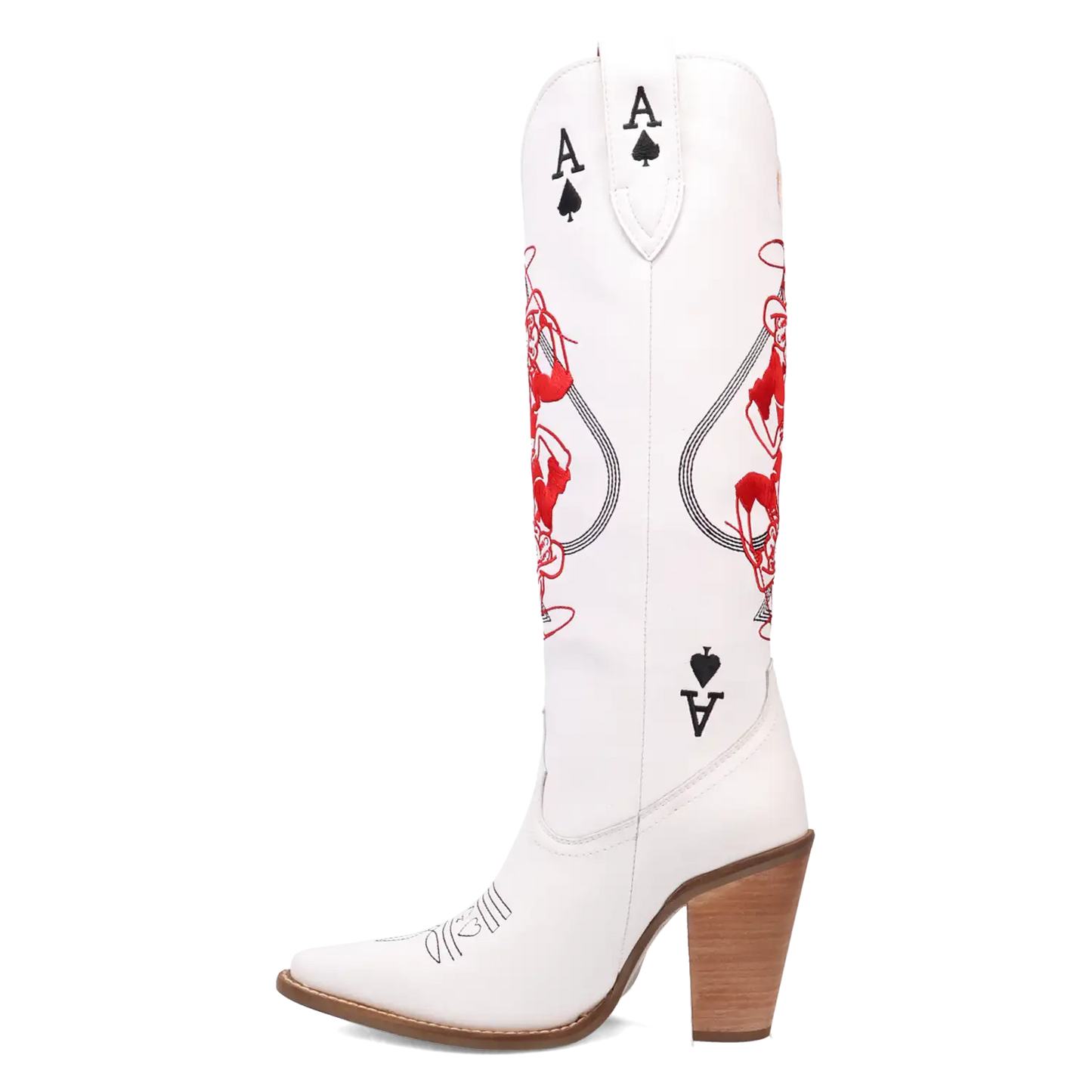 Dingo Ace of Spades - Women's Leather Cowgirl Boots - 2 Color Options