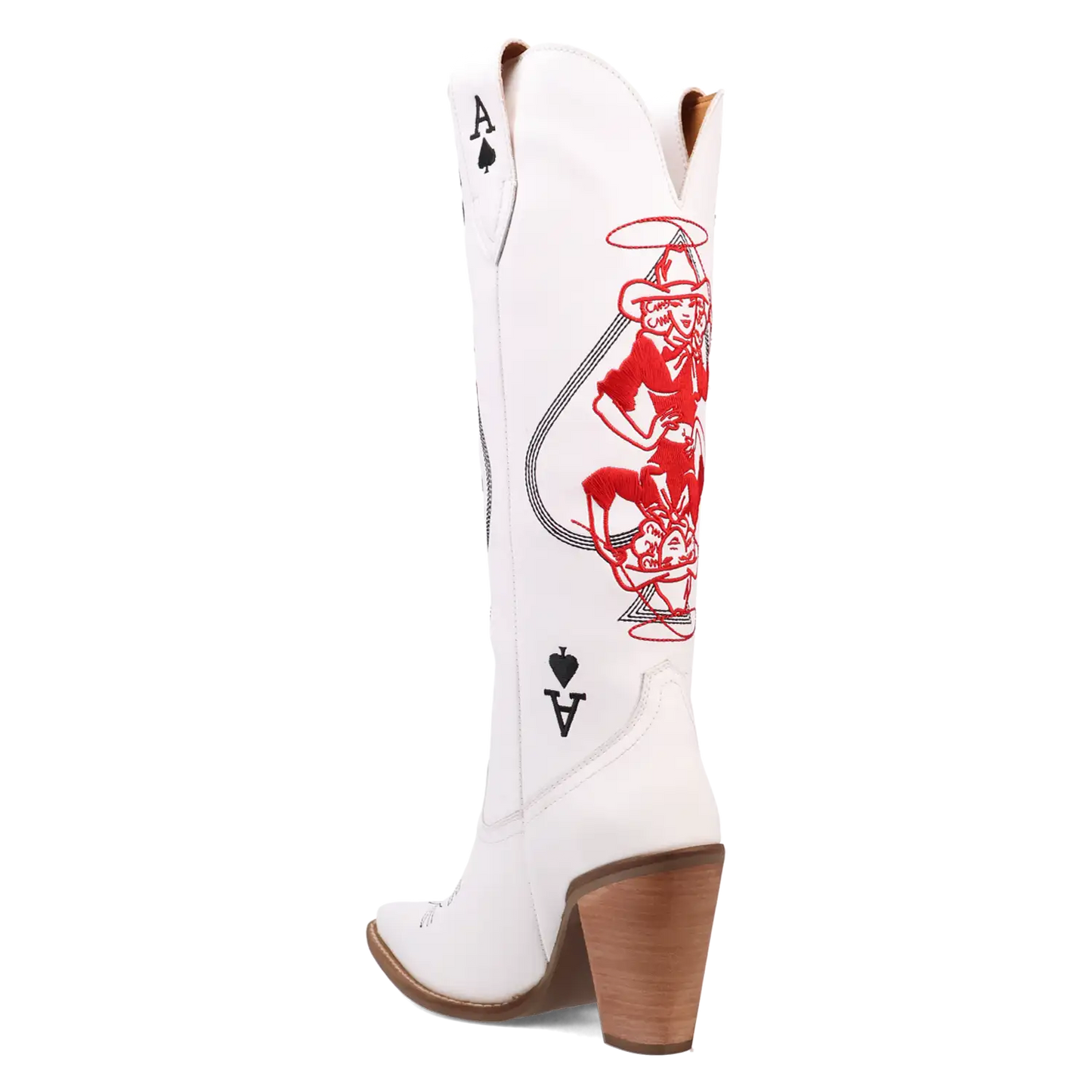 Dingo Ace of Spades - Women's Leather Cowgirl Boots - 2 Color Options