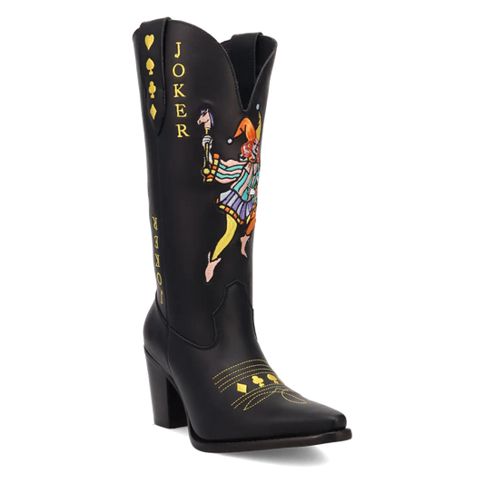 Dingo Joker - Women's Leather Cowgirl Boots - 2 Color Options