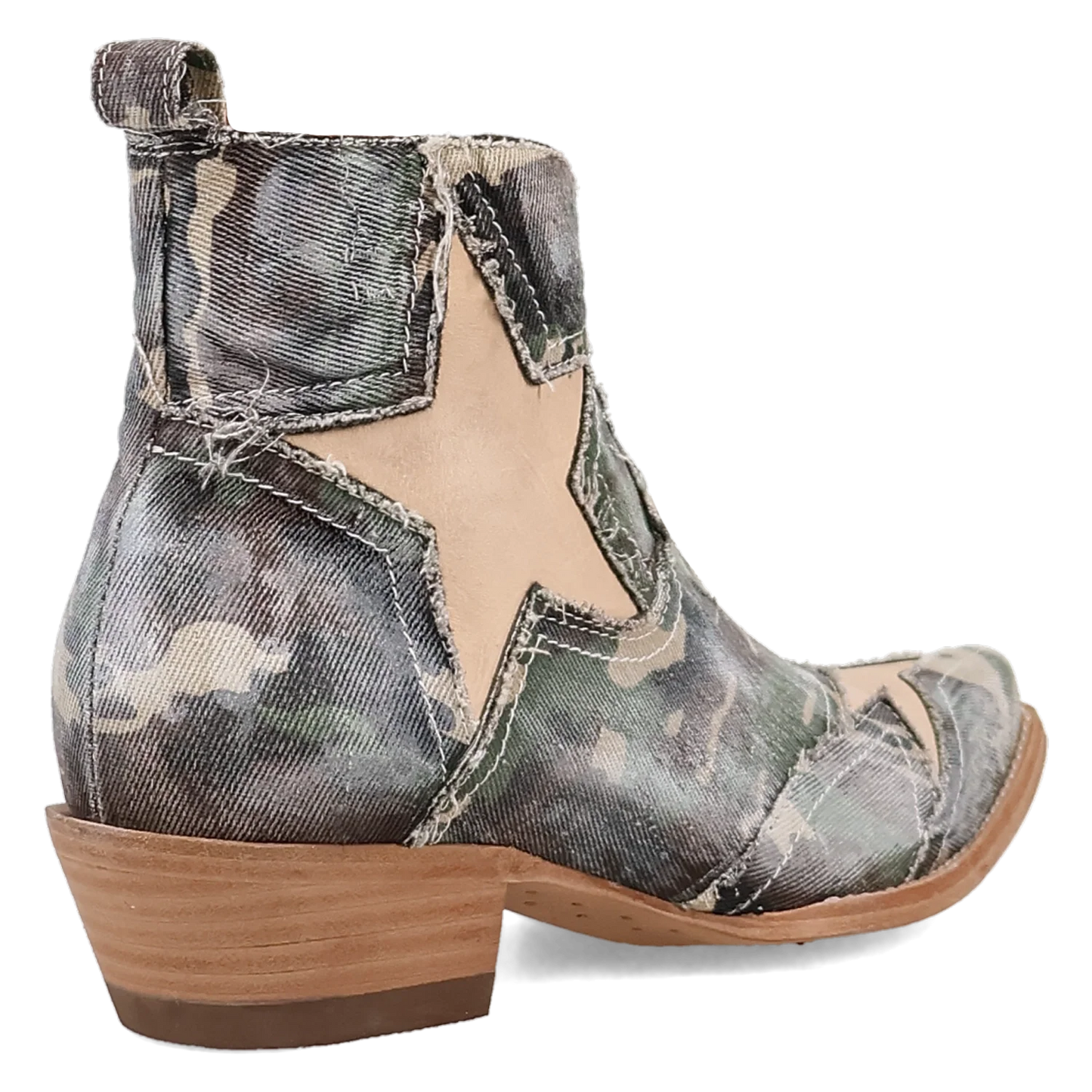 Dan Post Stardust - Women's Denim Cowgirl Booties - 2 Colors