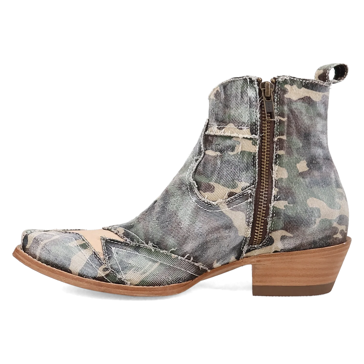 Dan Post Stardust - Women's Denim Cowgirl Booties - 2 Colors