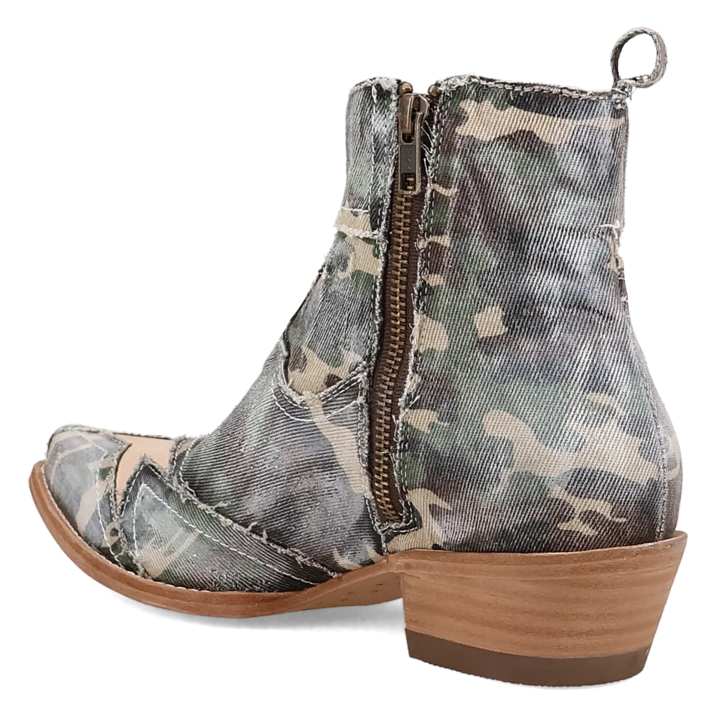 Dan Post Stardust - Women's Denim Cowgirl Booties - 2 Colors