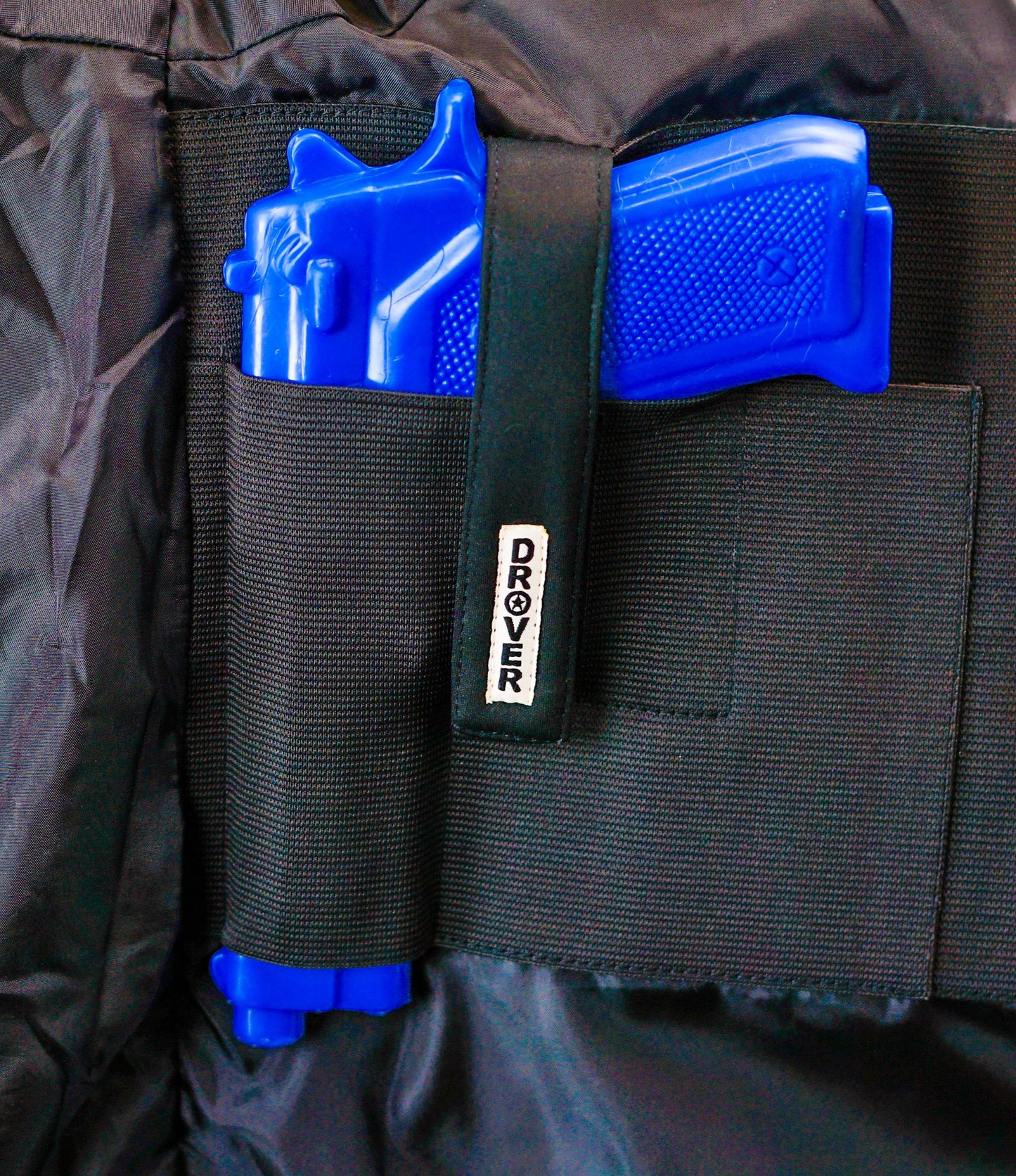 Drover Concealed Carry Softshell Vest - With Concealed Carry Holster -Black