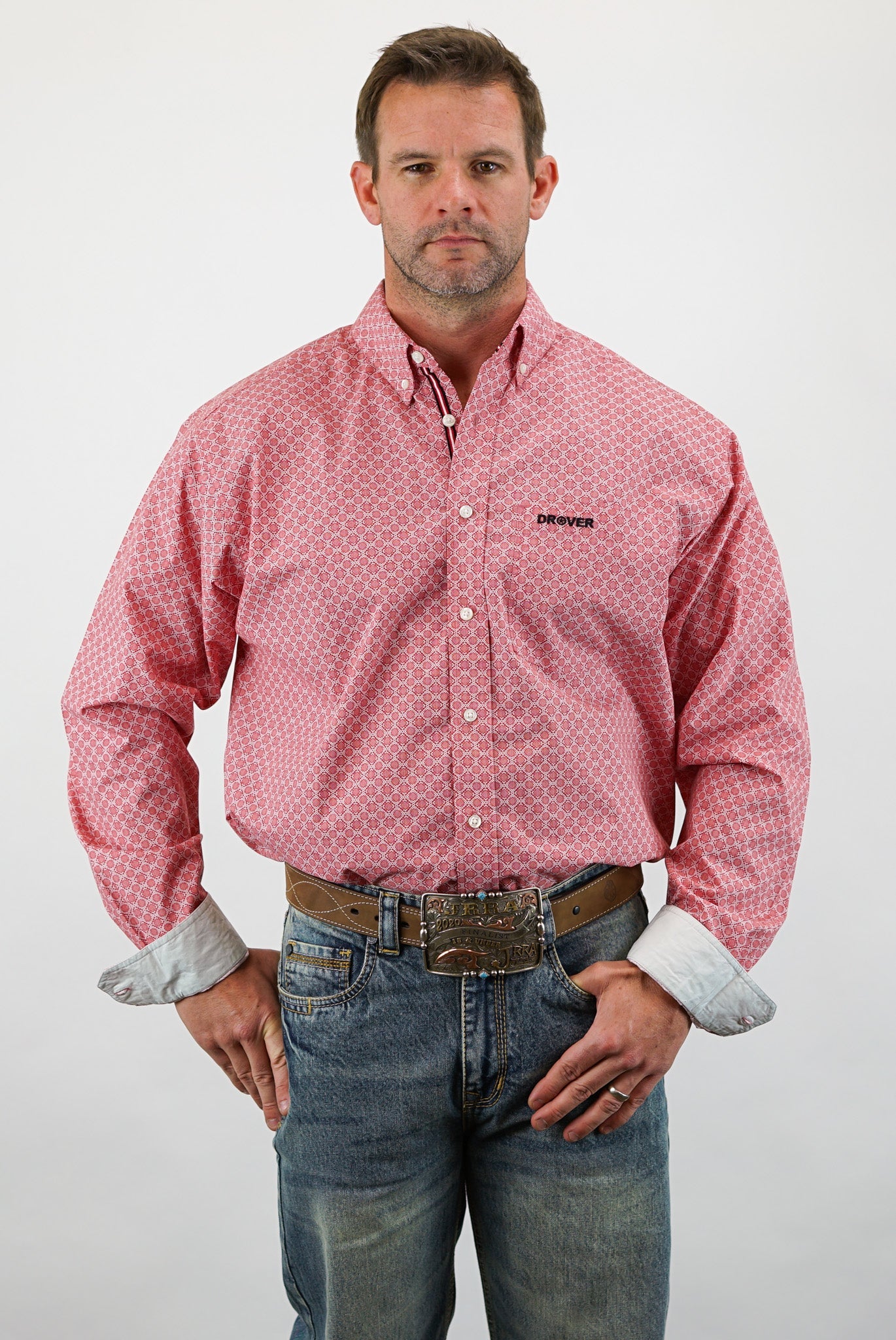 Drover Men's Western Shirt Signature Series - Open Range