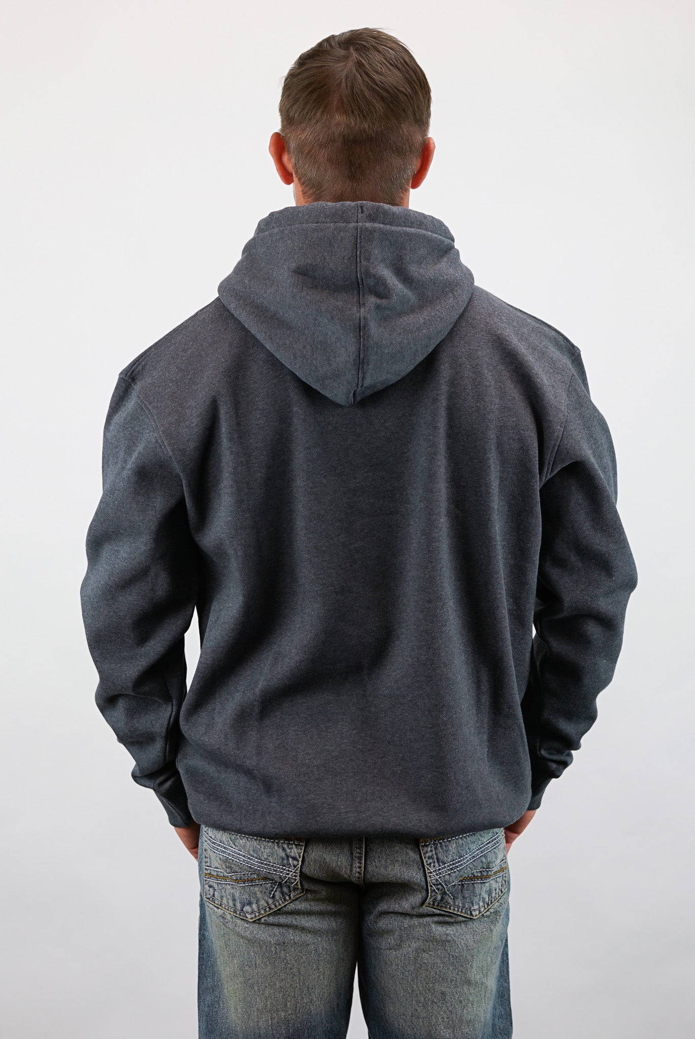 Drover Logo Hoodie - Graphite Color