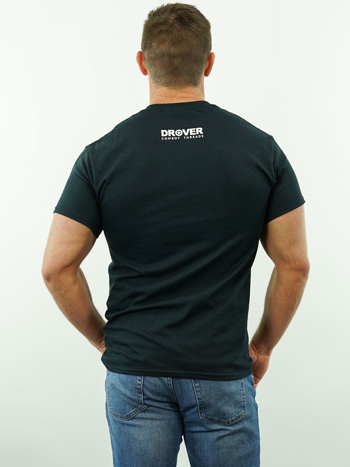 Drover Rodeo T-Shirt - Black
