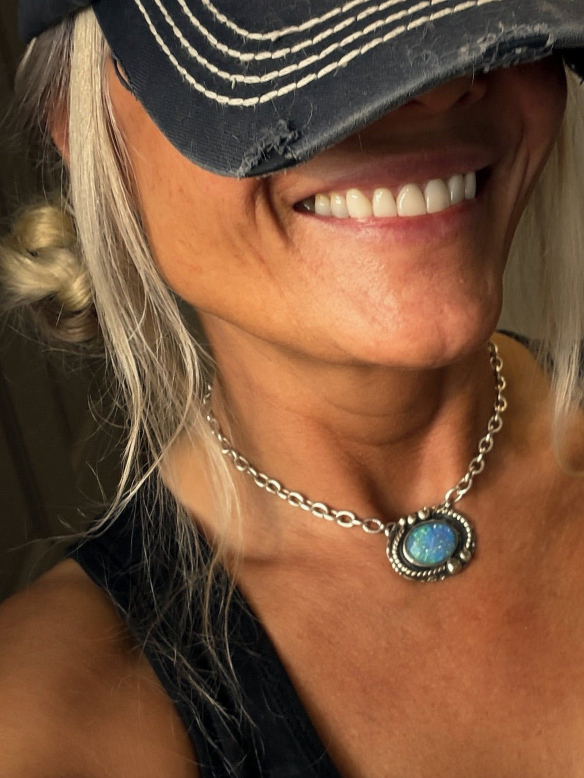 Dorothy Series | Idaho Spencer Opal Heirloom Necklace