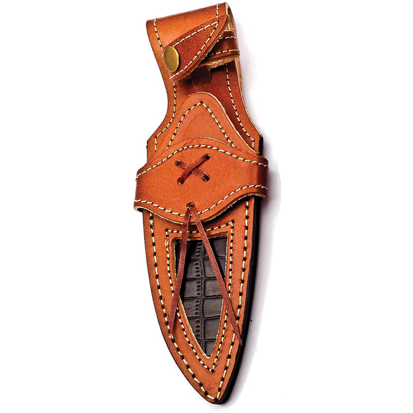 Damascus Fixed Blade Hunting Knife view 2