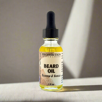 Prohibition Soap's - Bourbon & Vanilla Beard Oil