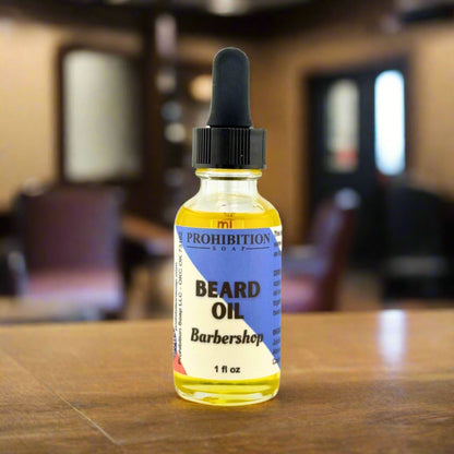Prohibition Soap's - Barbershop Beard Oil