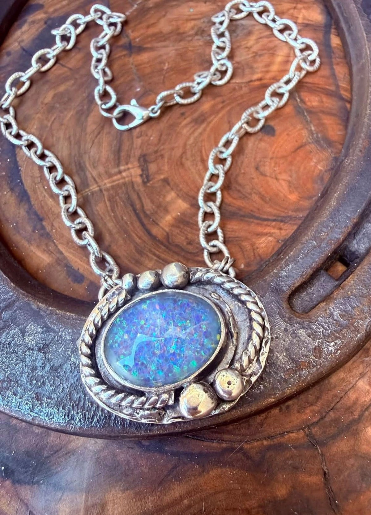 Dorothy Series | Idaho Spencer Opal Heirloom Necklace