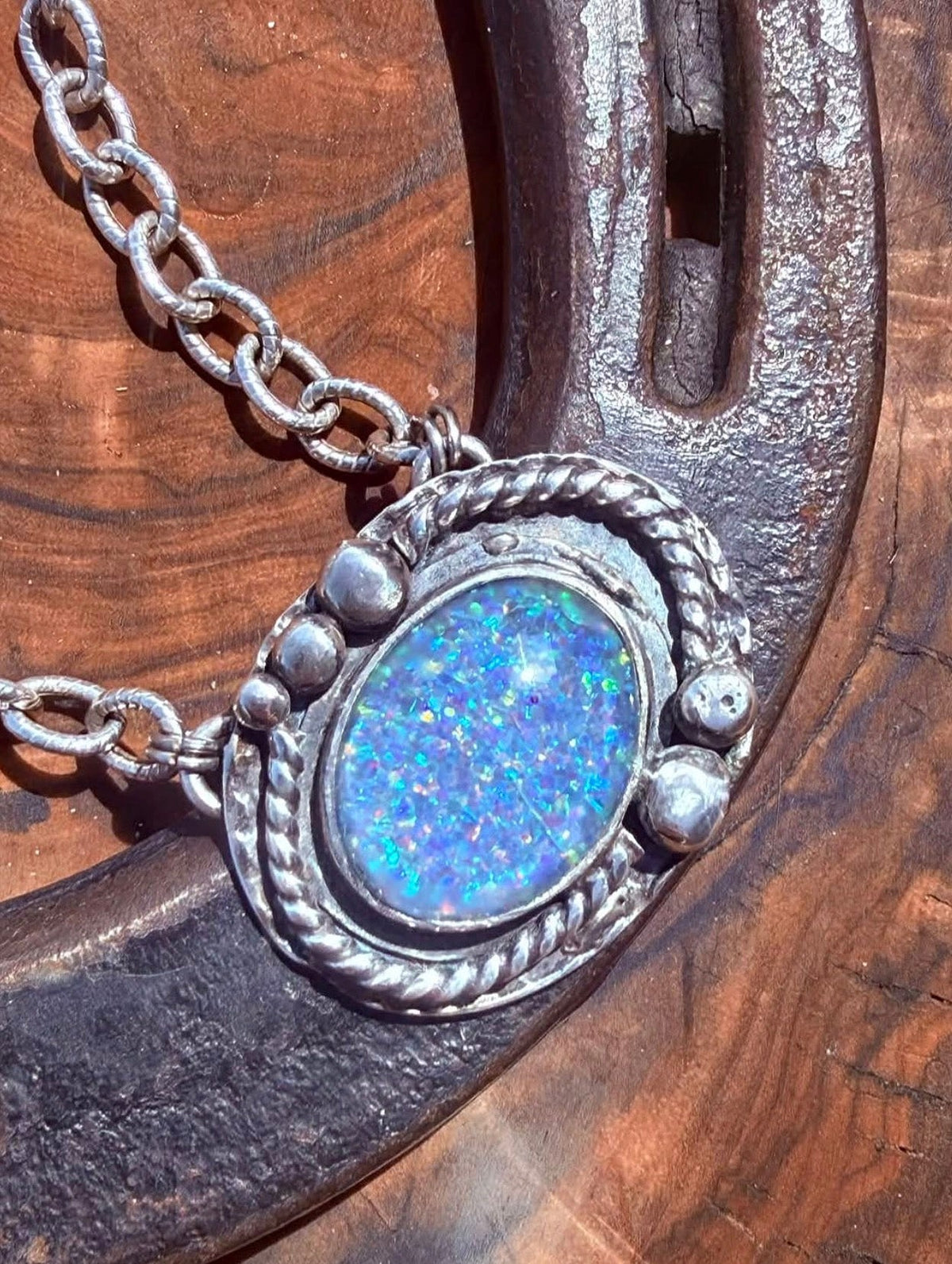Dorothy Series | Idaho Spencer Opal Heirloom Necklace