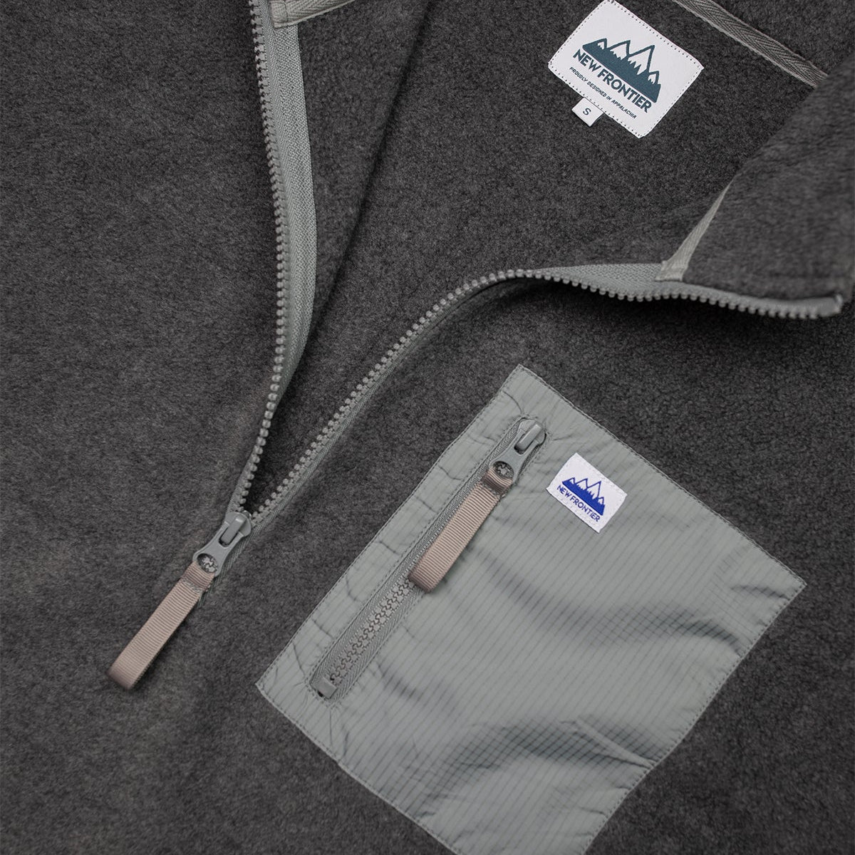 Women's Cropped Fleece - 1/4 Zip