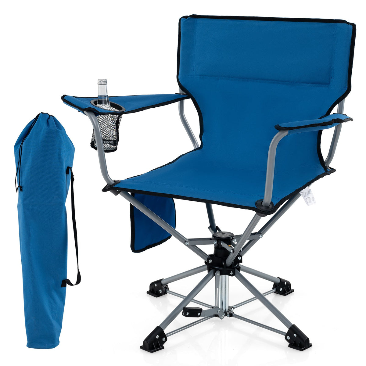 360° Swivel Hunting Chair – Portable Foldable Camo Chair