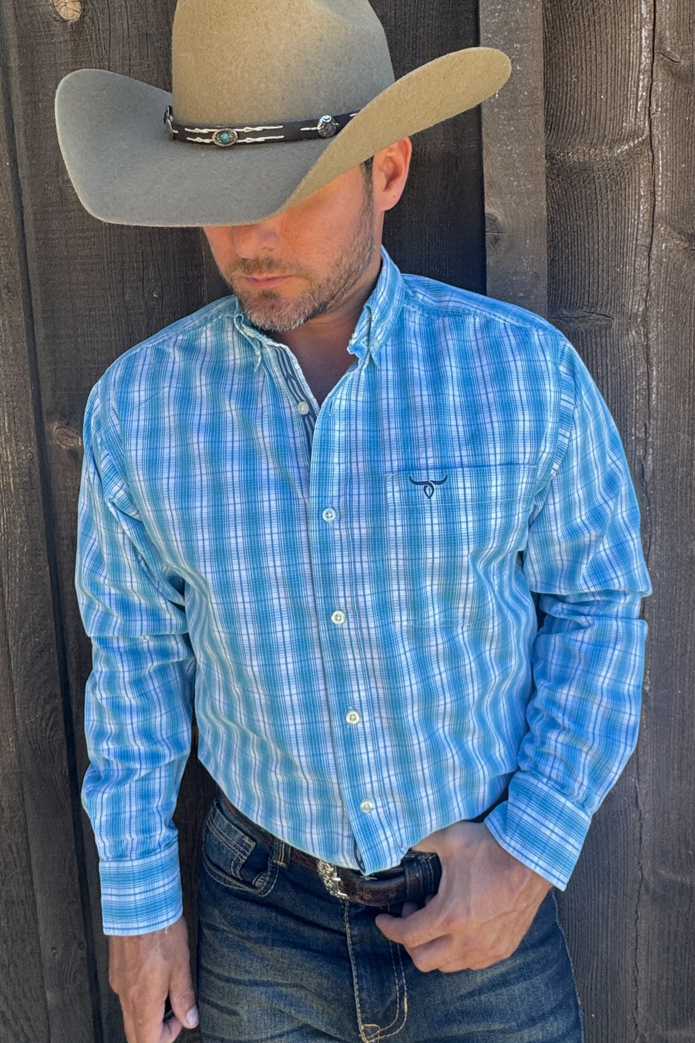 Drover Men's Western Shirt Signature Series - Rawhide