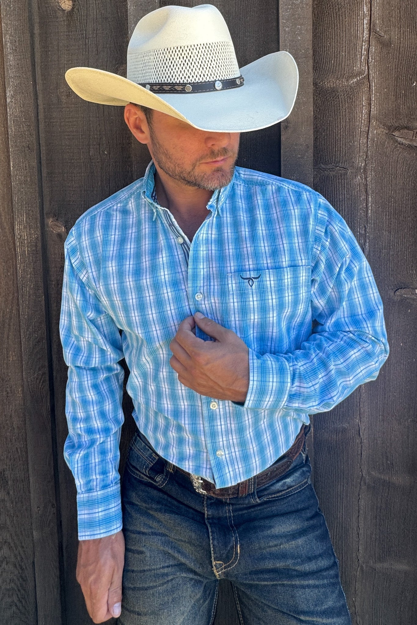 Drover Men's Western Shirt Signature Series - Rawhide